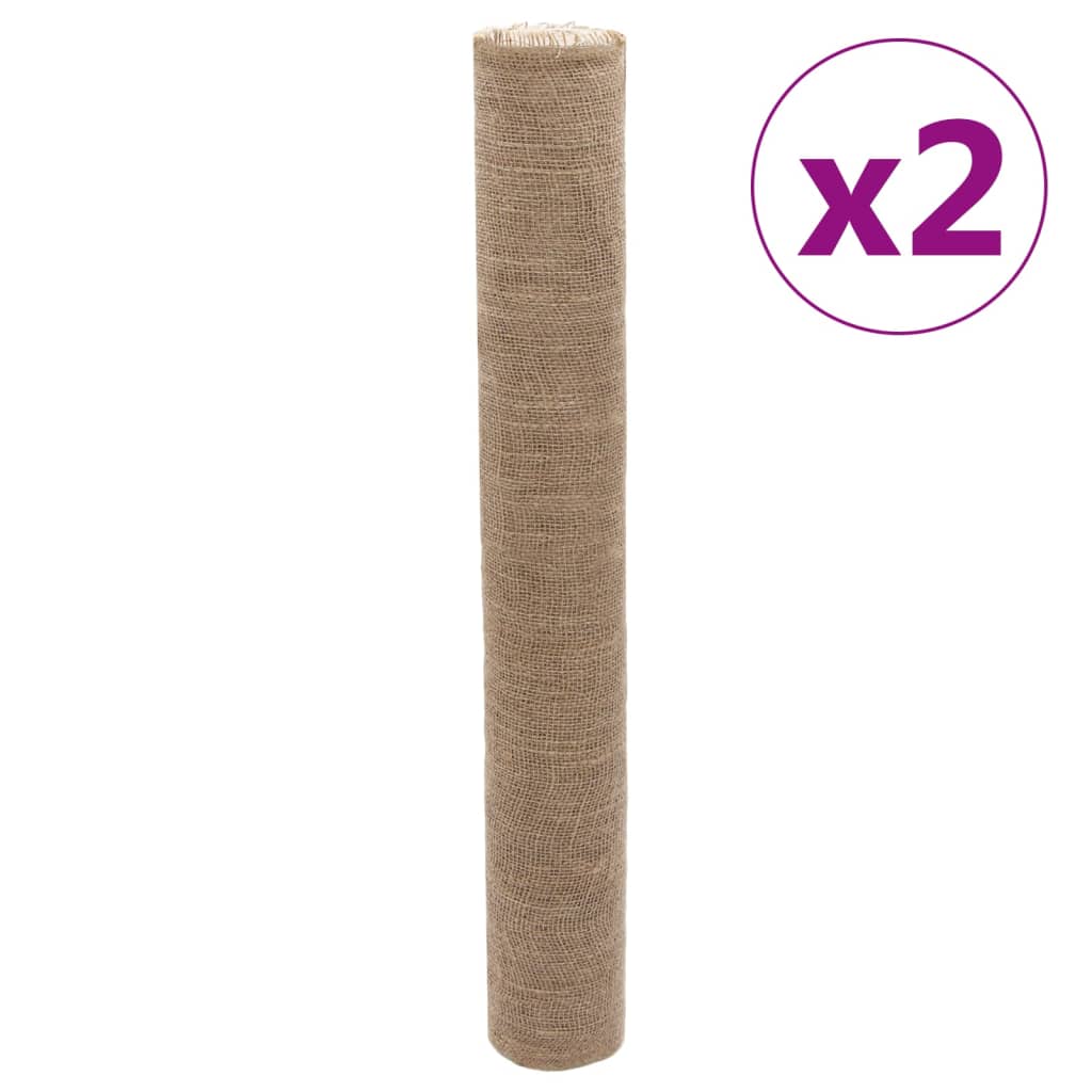 Rouleaux de jute 2 pcs. 1x50 m 200 g/m² 100% jute - number 2.
