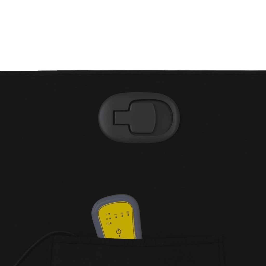 Fotel podnoszony z tkaniną masującą - czarny, 1, funkcja ręcznego odchylania, tak - number 12.