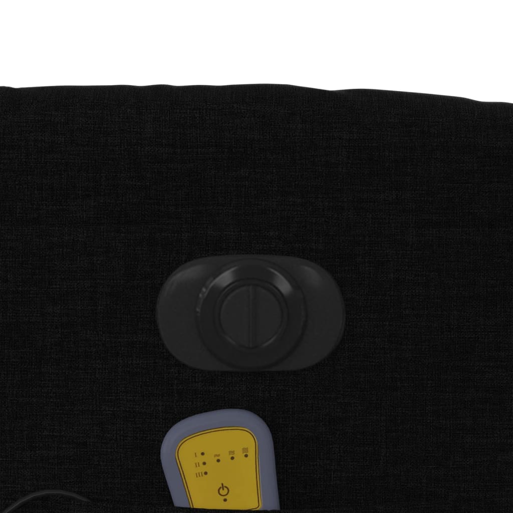 Eldrevet massagestol stof - sort, 1, eldrevet tilbagelæningsfunktion, ja - number 12.