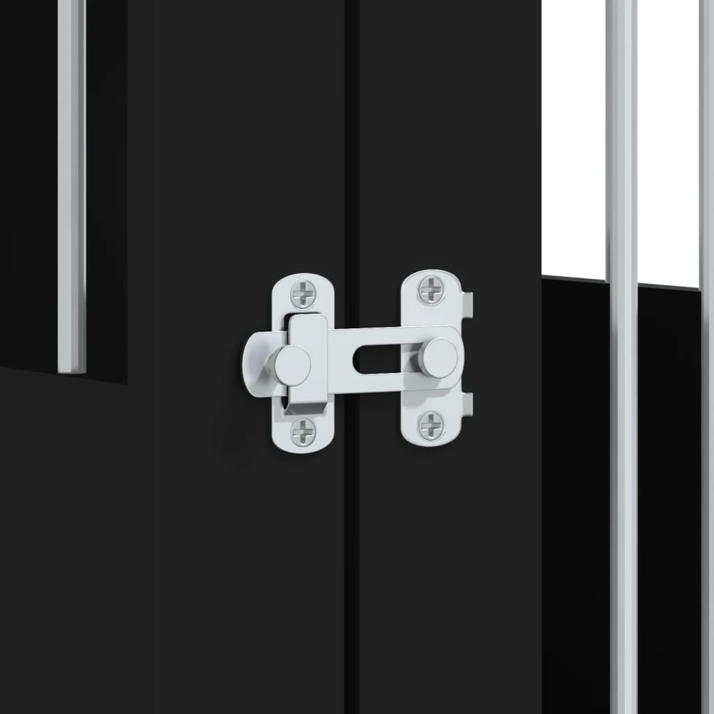 Cage pour chien en bois - noir, 45 x 62 x 59 cm - number 11.