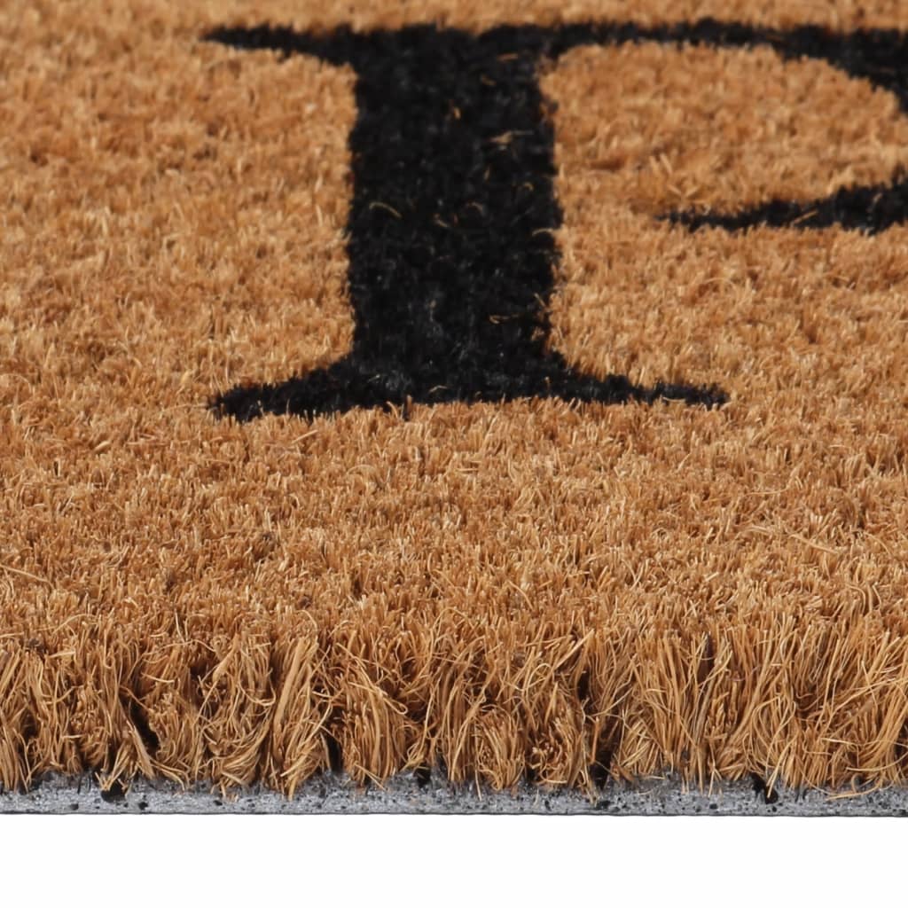 Mat de porte tufted coir natural colore - 45 x 75 cm, 1 - number 4.