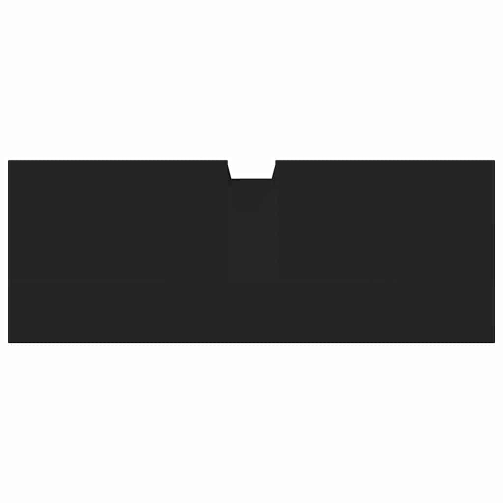 Donji ormarić za umivaonik od drveta - crni, 80 x 30 x 60 cm, 1 - number 9.