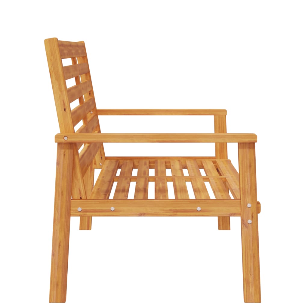 Havebænk 120 cm massivt akacietræ - number 5.