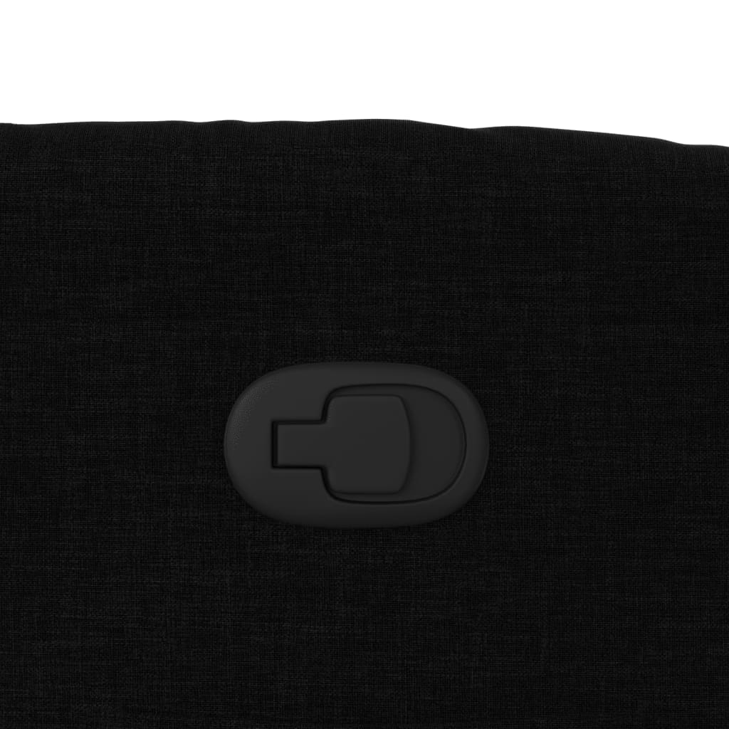 Lænestol stof - sort, 1, manuel tilbagelæningsfunktion, nej - number 9.