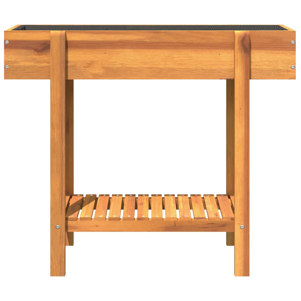 Højbed 90x30x75 cm massivt akacietræ - number 5.