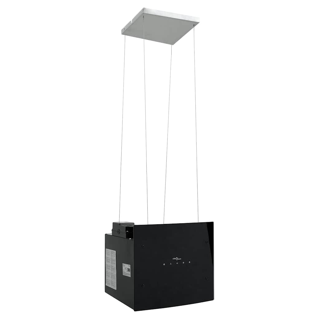 Frithængende emhætte med touch-sensor og lcd-skærm hærdet glas - number 2.