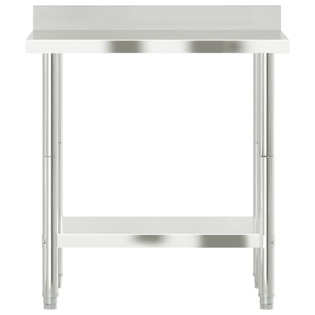 Tavolo da lavoro per cucina m. paraschizzi 82,5x55x93 acciaio inox - 82,5 x 55 x 93 cm, 1, ooo 2 - number 5.