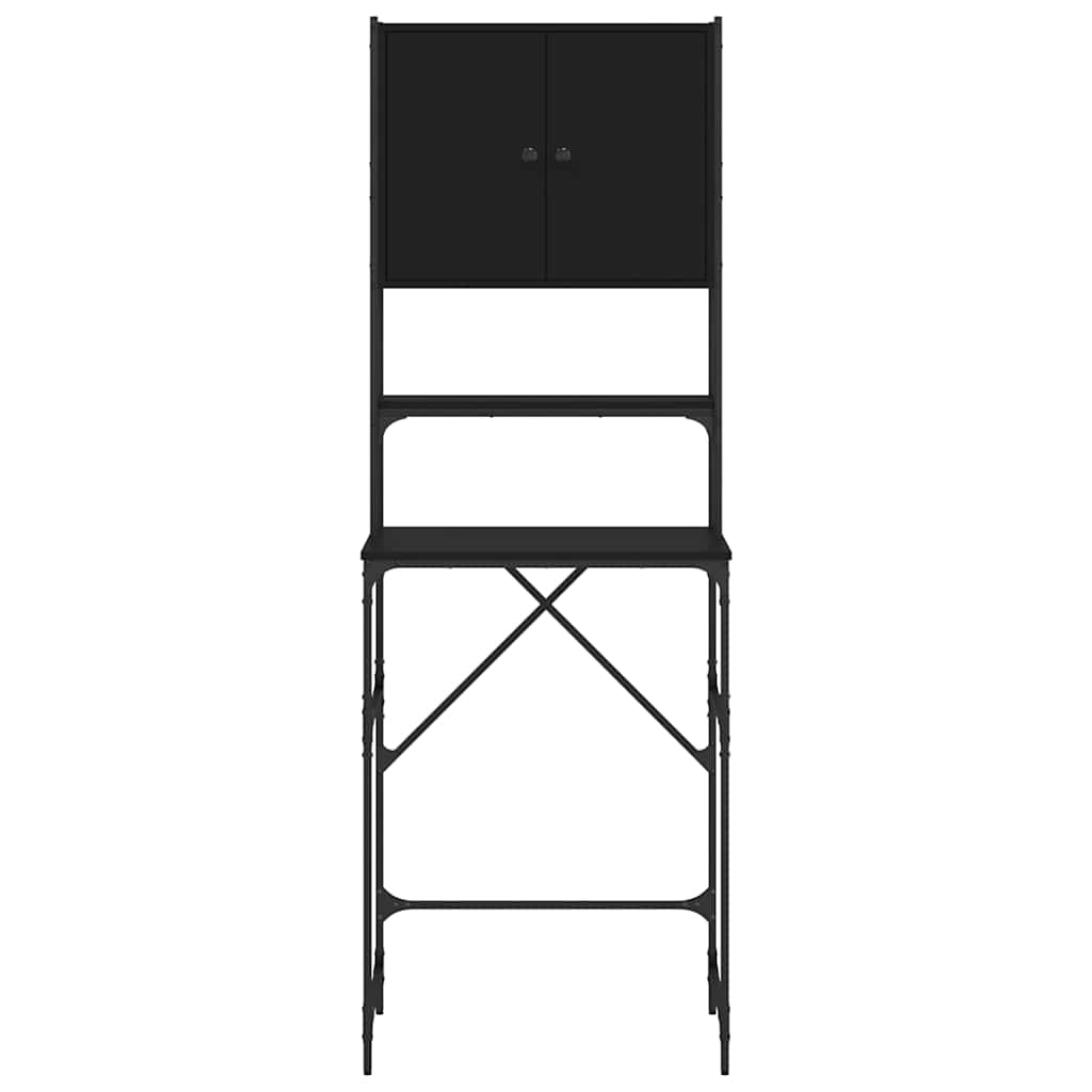 Meuble lave-linge 68x48,5x194 cm - noir, 1 - number 8.