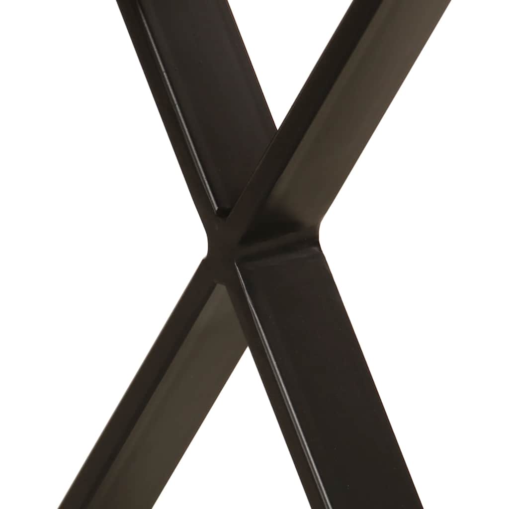 Bænk med naturlig kant 105 cm massivt mangotræ - number 7.