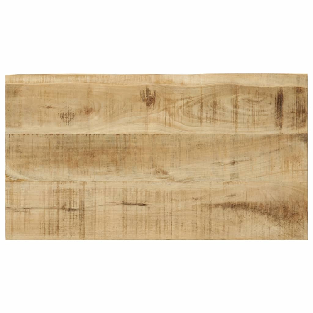 Indskudsborde 3 stk. naturlig kant massivt mangotræ - number 6.