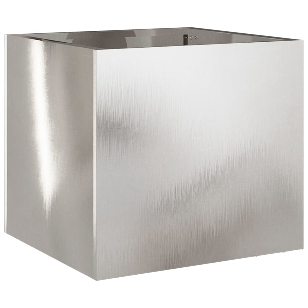 Plant boxes pc. stainless steel silver colored - silver, 32 x 30 x 29 cm, 2 - number 7.