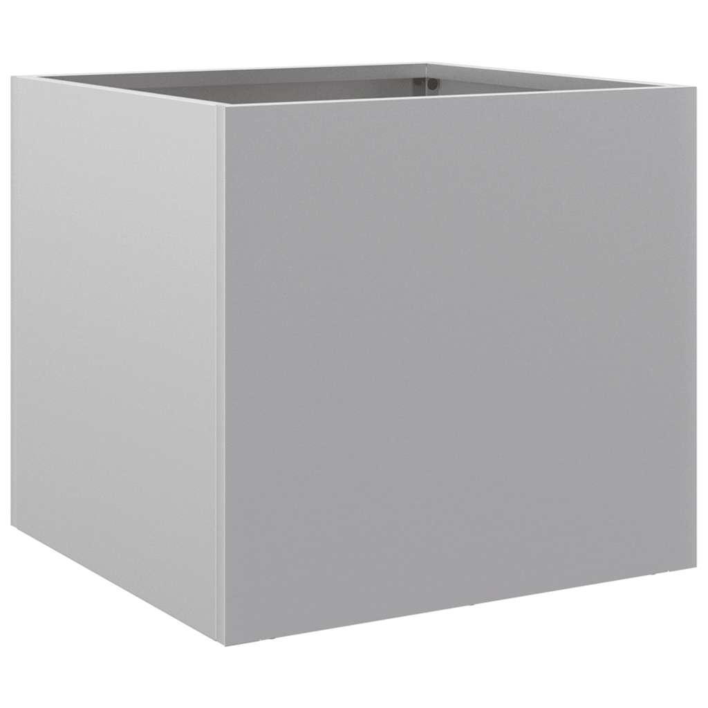 Planters pcs. galvanized steel silver - galvanized steel/gray, 32 x 30 x 29 cm, 2 - number 5.