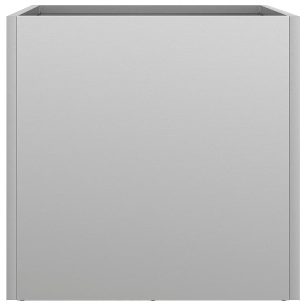 Planters pcs. galvanized steel silver - galvanized steel/gray, 32 x 30 x 29 cm, 2 - number 7.