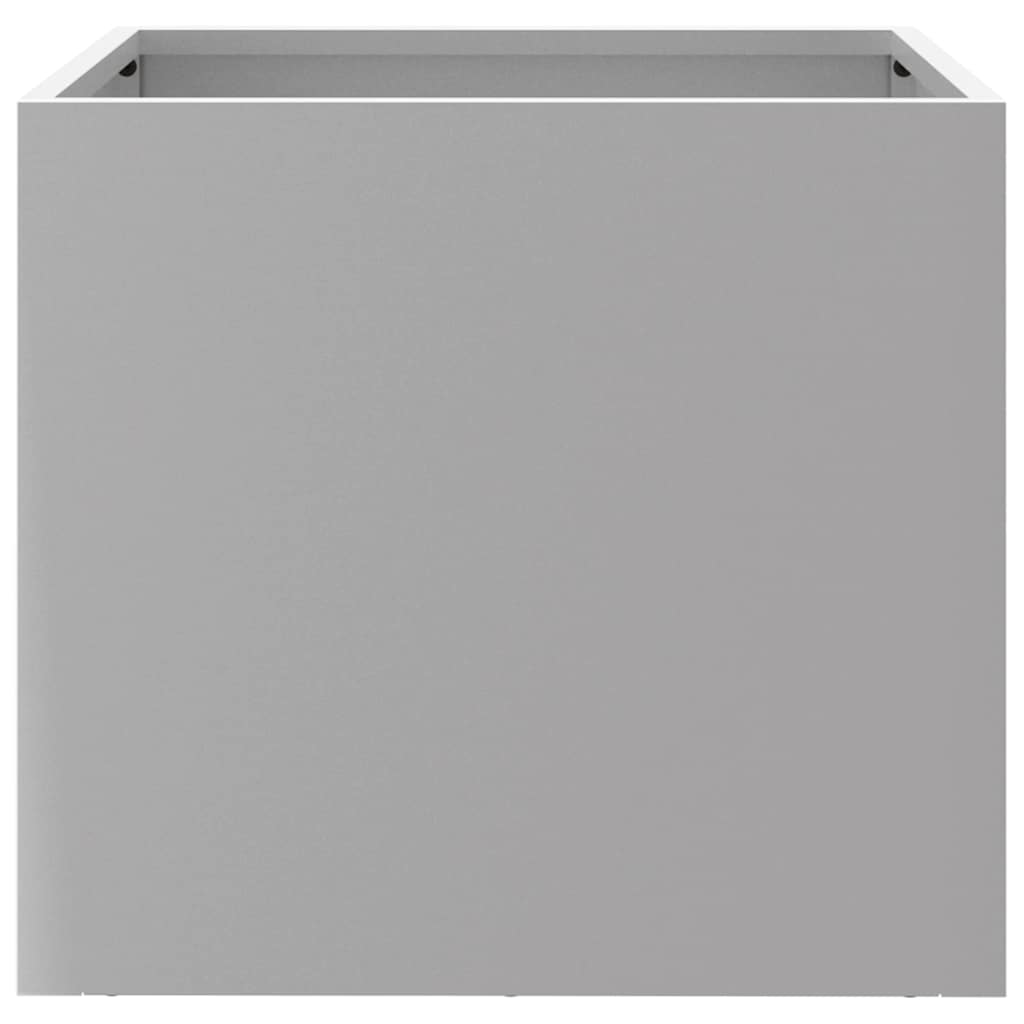 Planters pcs. galvanized steel silver - galvanized steel/gray, 32 x 30 x 29 cm, 2 - number 6.