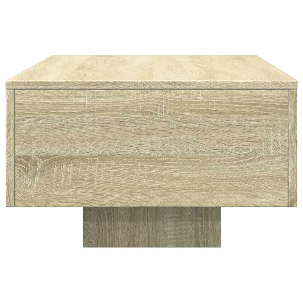 Sofabord 100x49,5x31 cm konstrueret træ sonoma-eg - number 5.