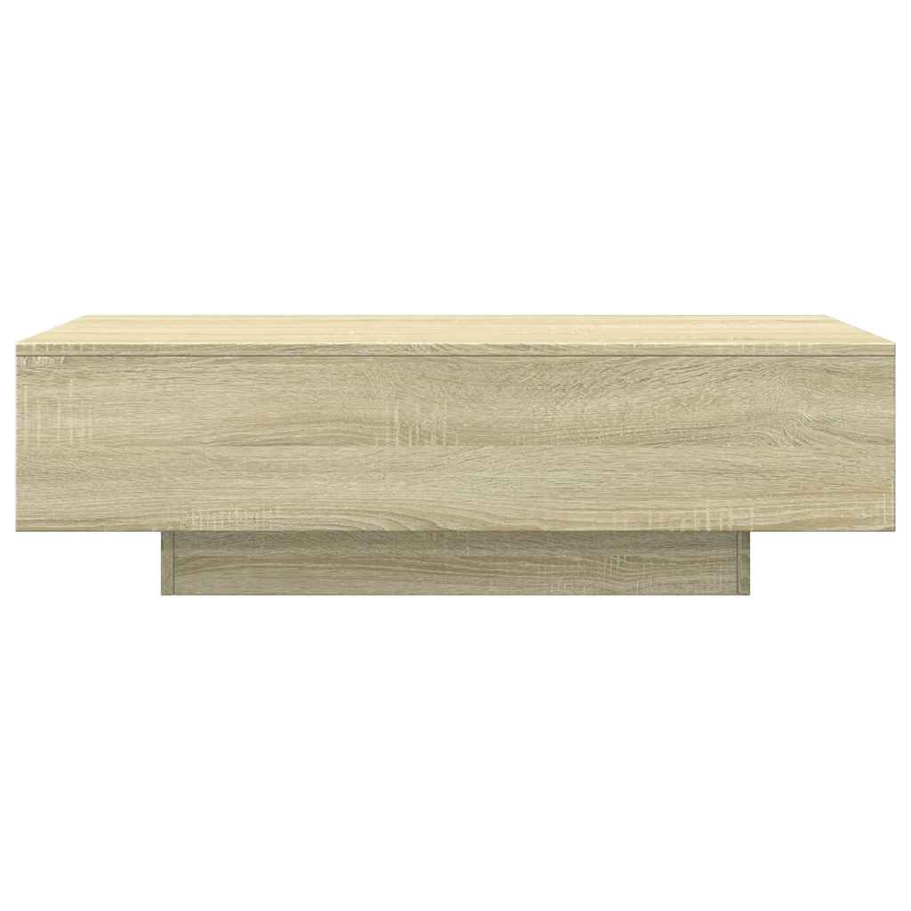 Sofabord 100x49,5x31 cm konstrueret træ sonoma-eg - number 4.