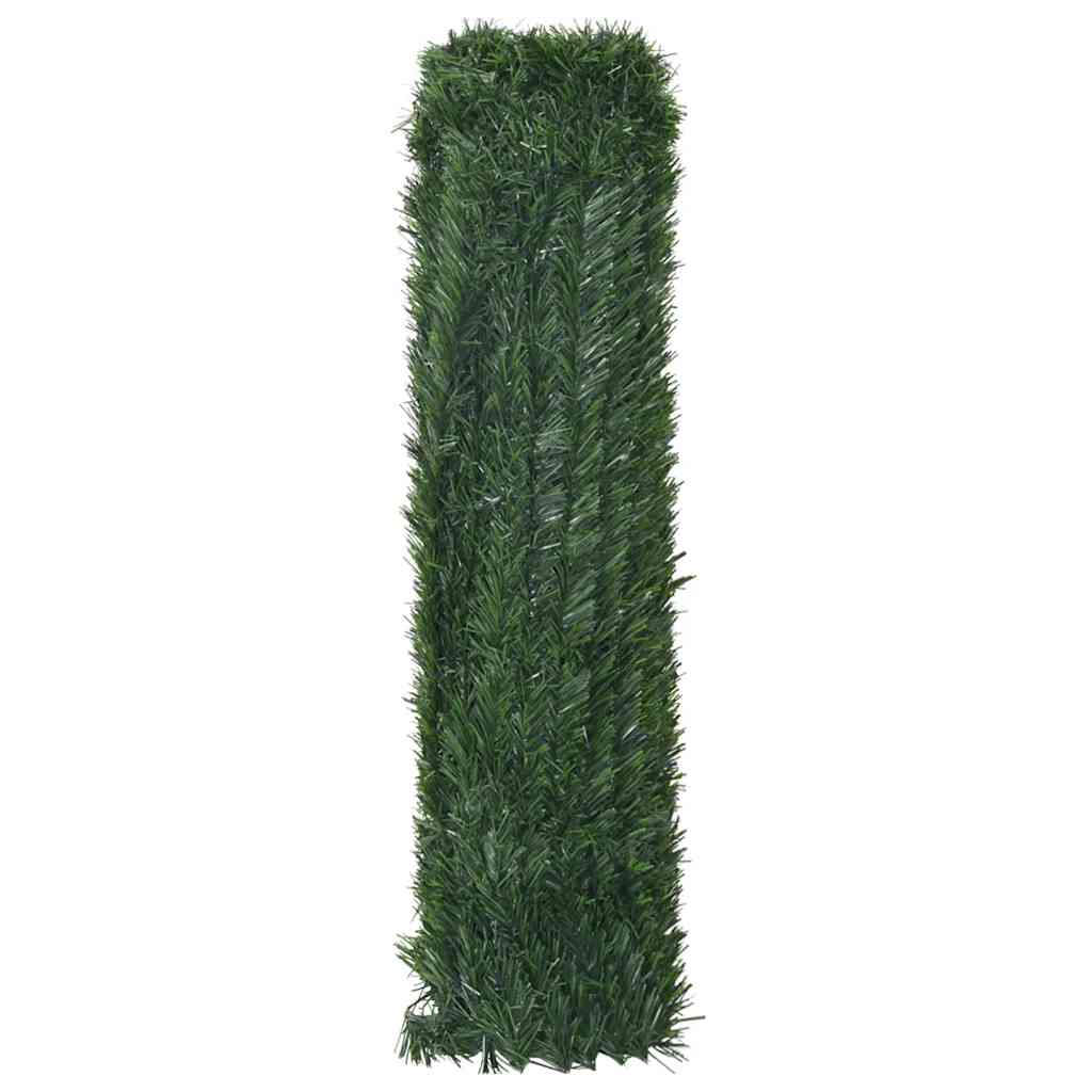 Fence with green artificial grass - 1 x 5 m, 1 - number 3.