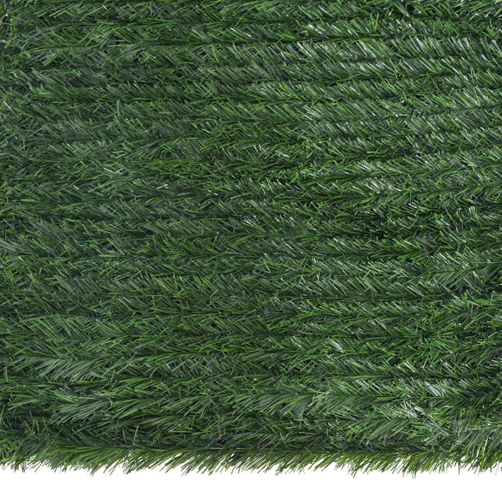 Fence with green artificial grass - 1 x 5 m, 1 - number 4.