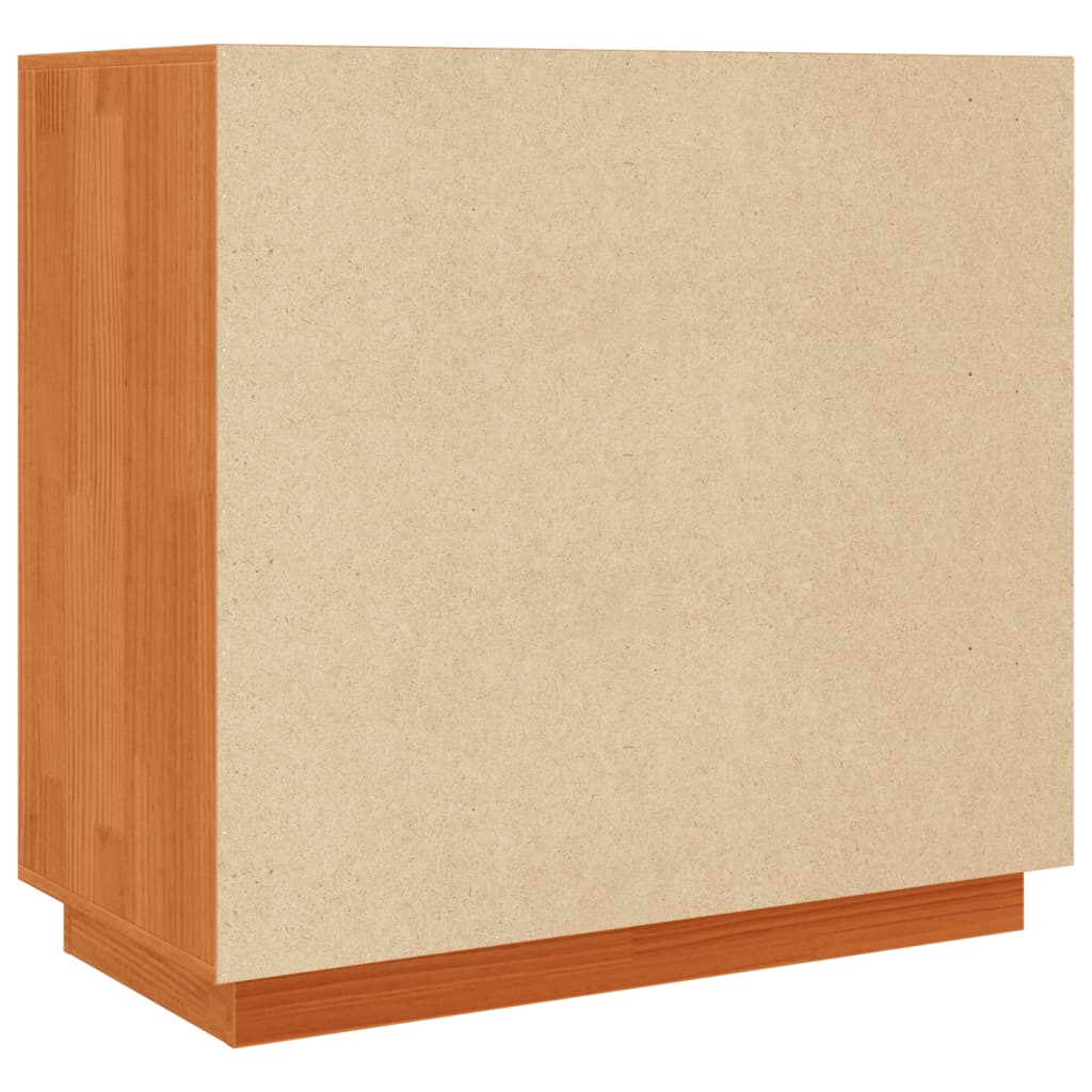 Sideboard 80x40x75 cm solid pine golden brown - number 9.