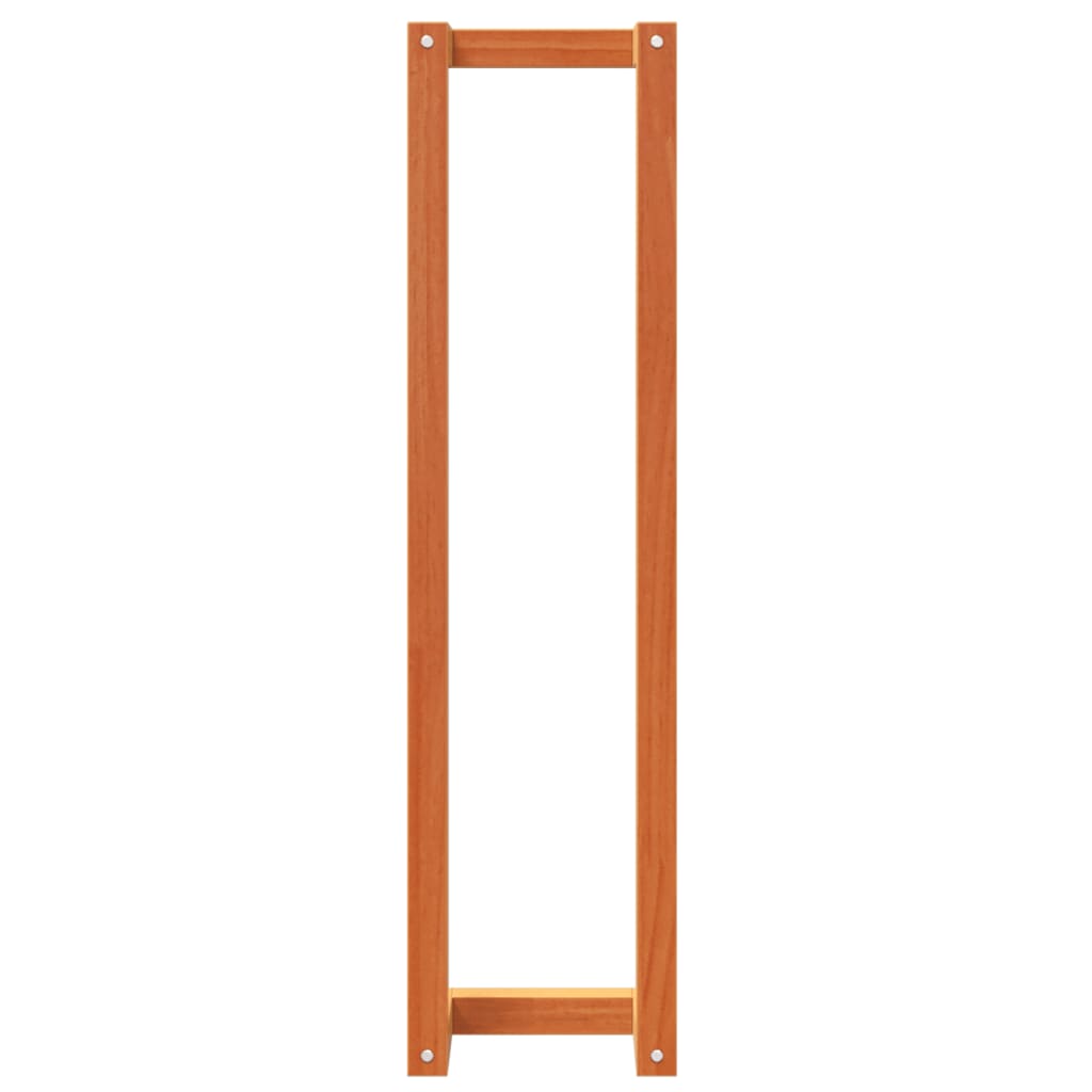 Towel rack solid pine - golden brown, 23 x 18 x 90 cm - number 5.