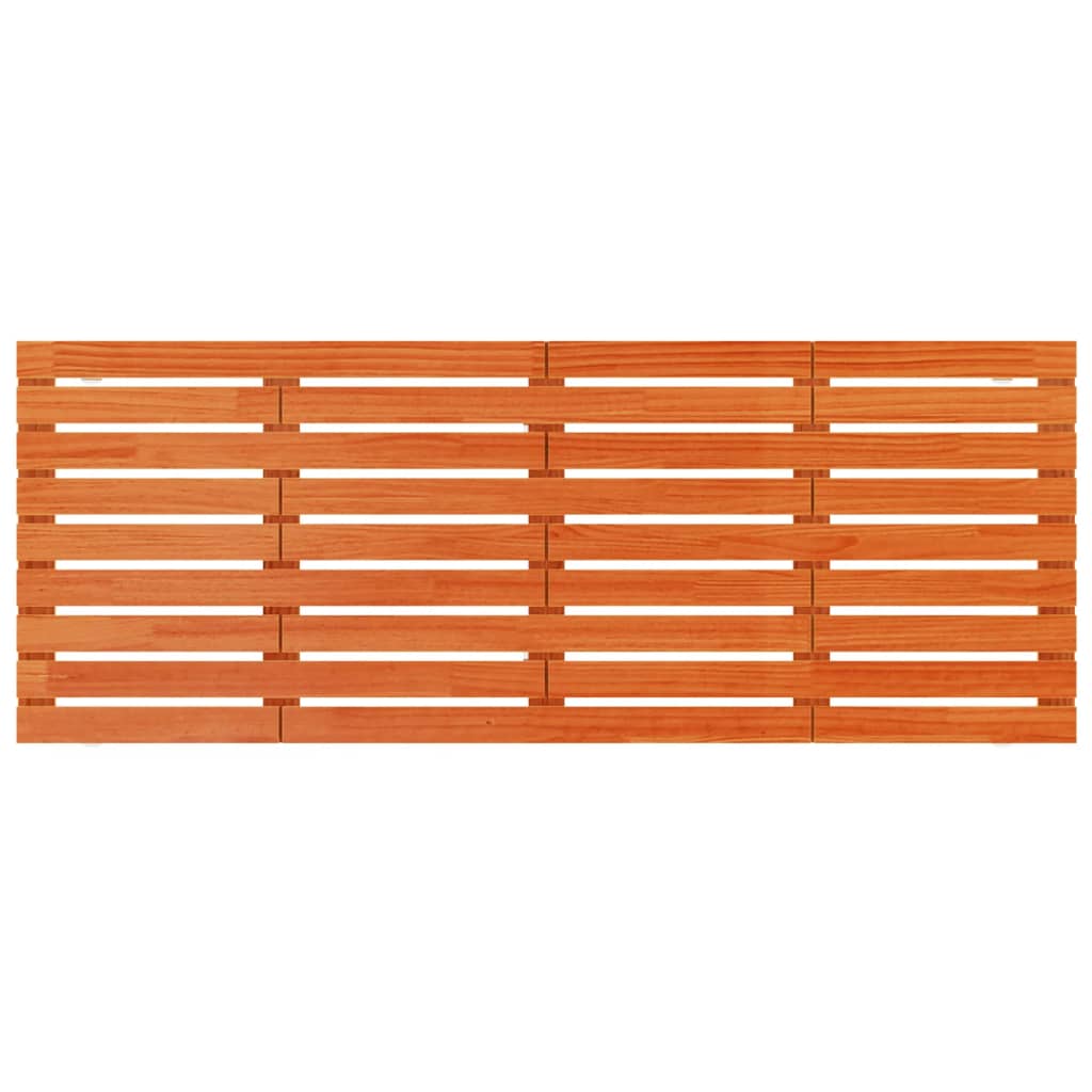 Sengegavl 166x3x63 cm massiv furu - number 4.