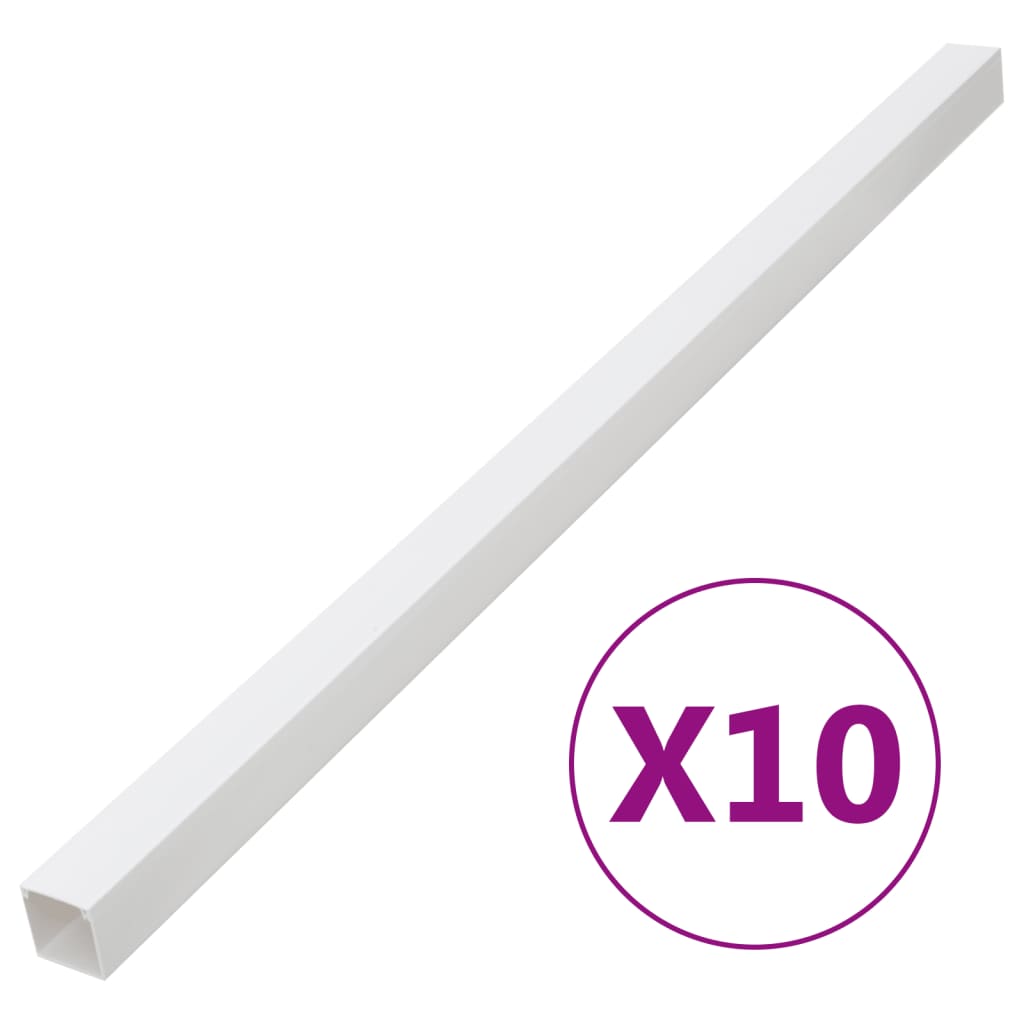 Kabelske kanalice 33x33 mm m pvc - 33 x 33 mm x 10 m, 10, na vijke, 1 - number 1.