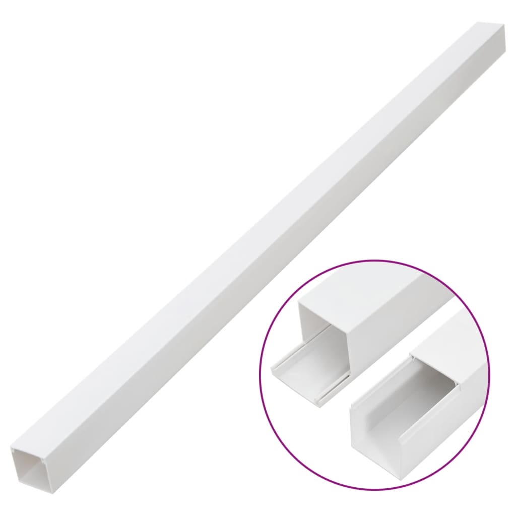 Canaline portacavi 33x33 mm m pvc - 33 x 33 mm x 10 m, 10, avvitabili, 1 - number 3.