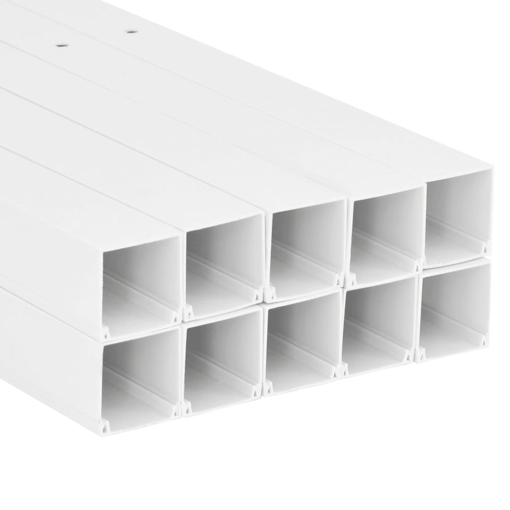 Canaline portacavi 33x33 mm m pvc - 33 x 33 mm x 10 m, 10, avvitabili, 1 - number 5.