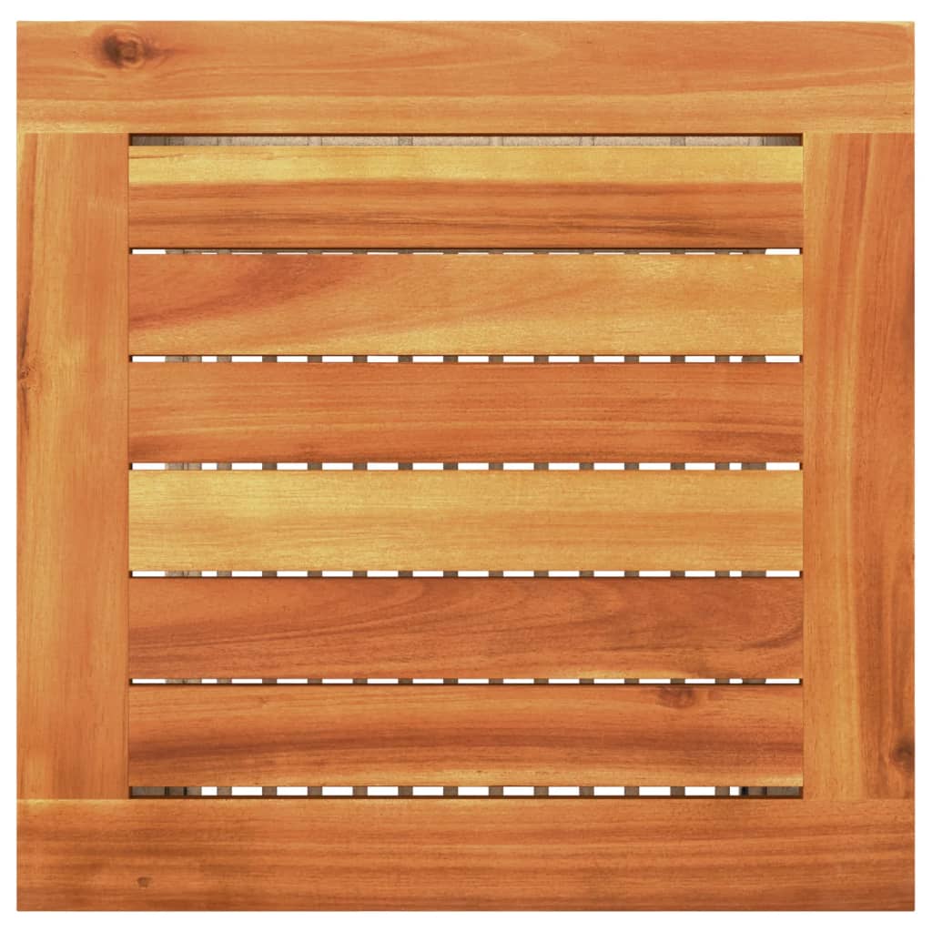 Bistro garnitura 3 dijela s jastucima od poliratana i bagremovog drveta bež - number 11.