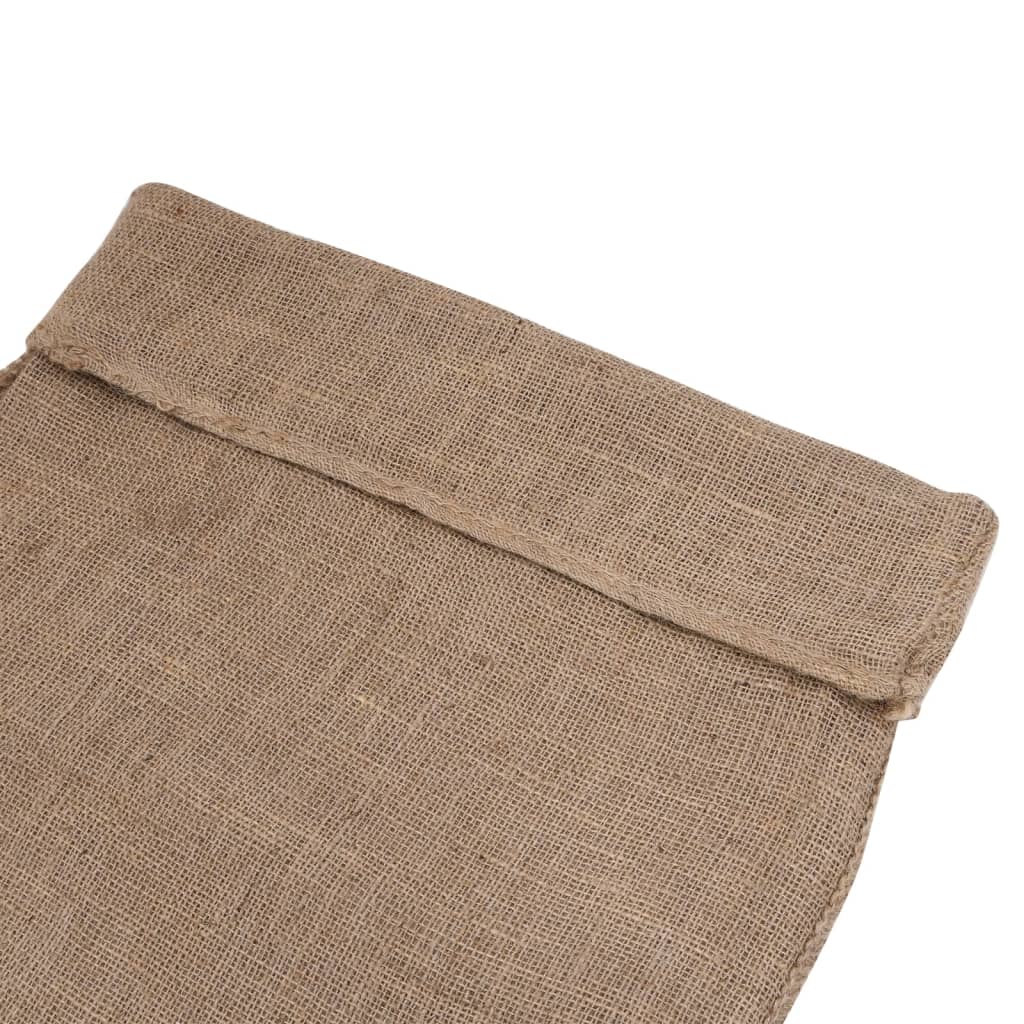 Jute sacks pc. 100% jute 220 g/m2 - 60 x 105 cm, 5 - number 6.