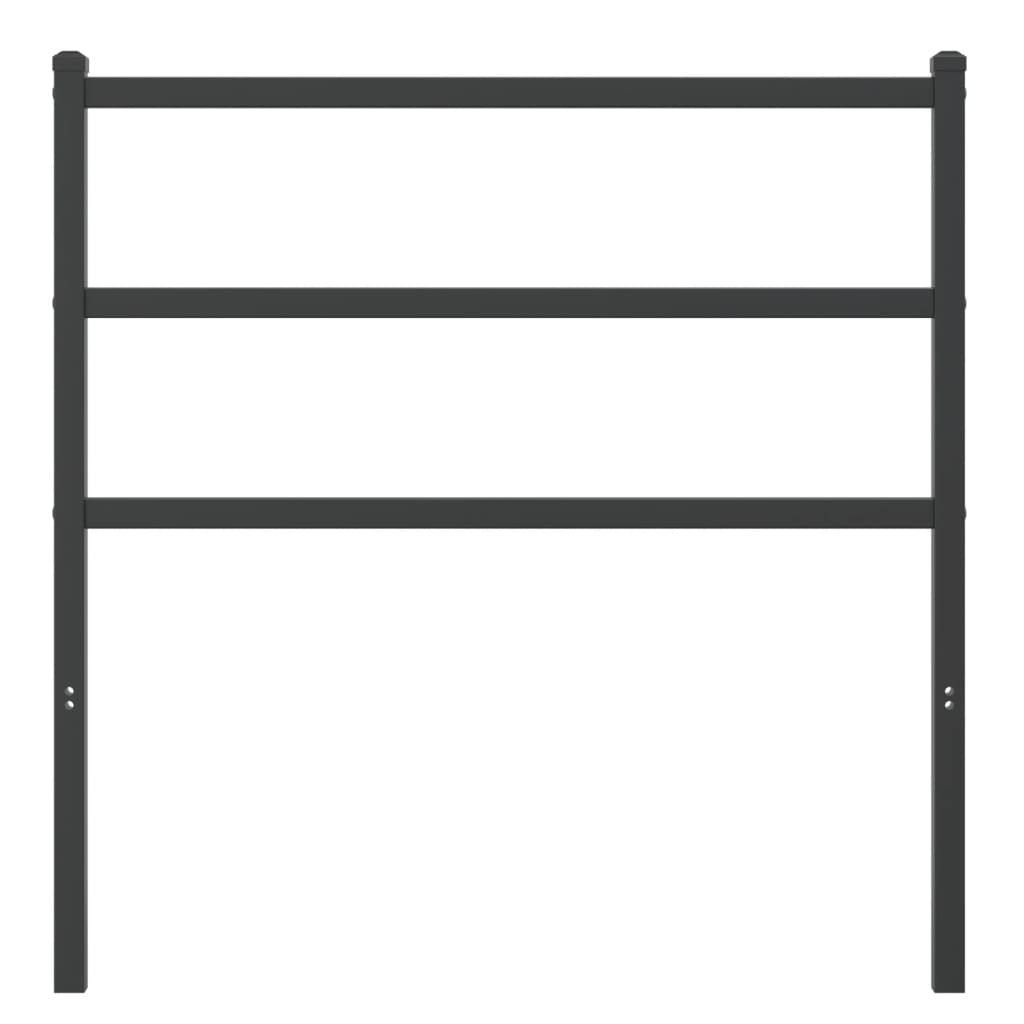 Bed valk metall - svart, 90 cm, 1 - number 3.