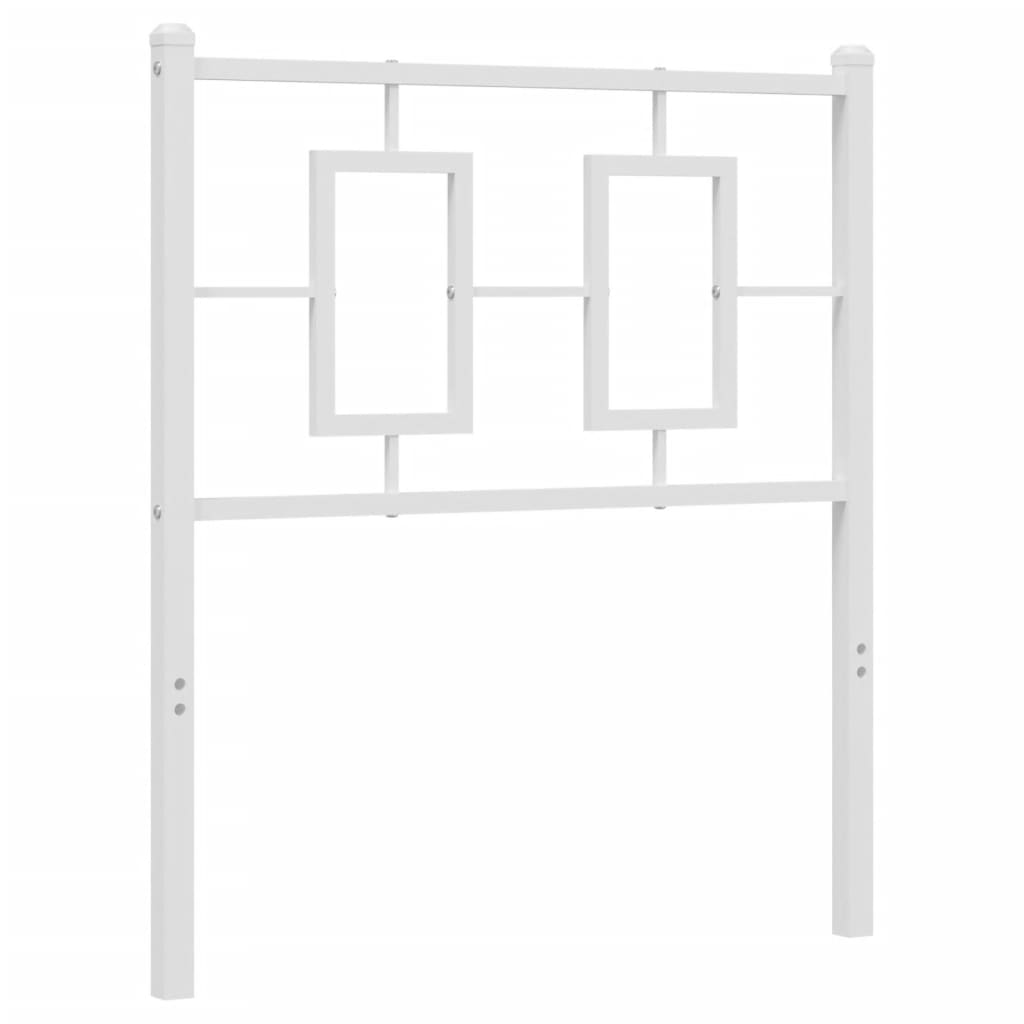 Bed valk metal - white, 75 cm, 1 - number 5.