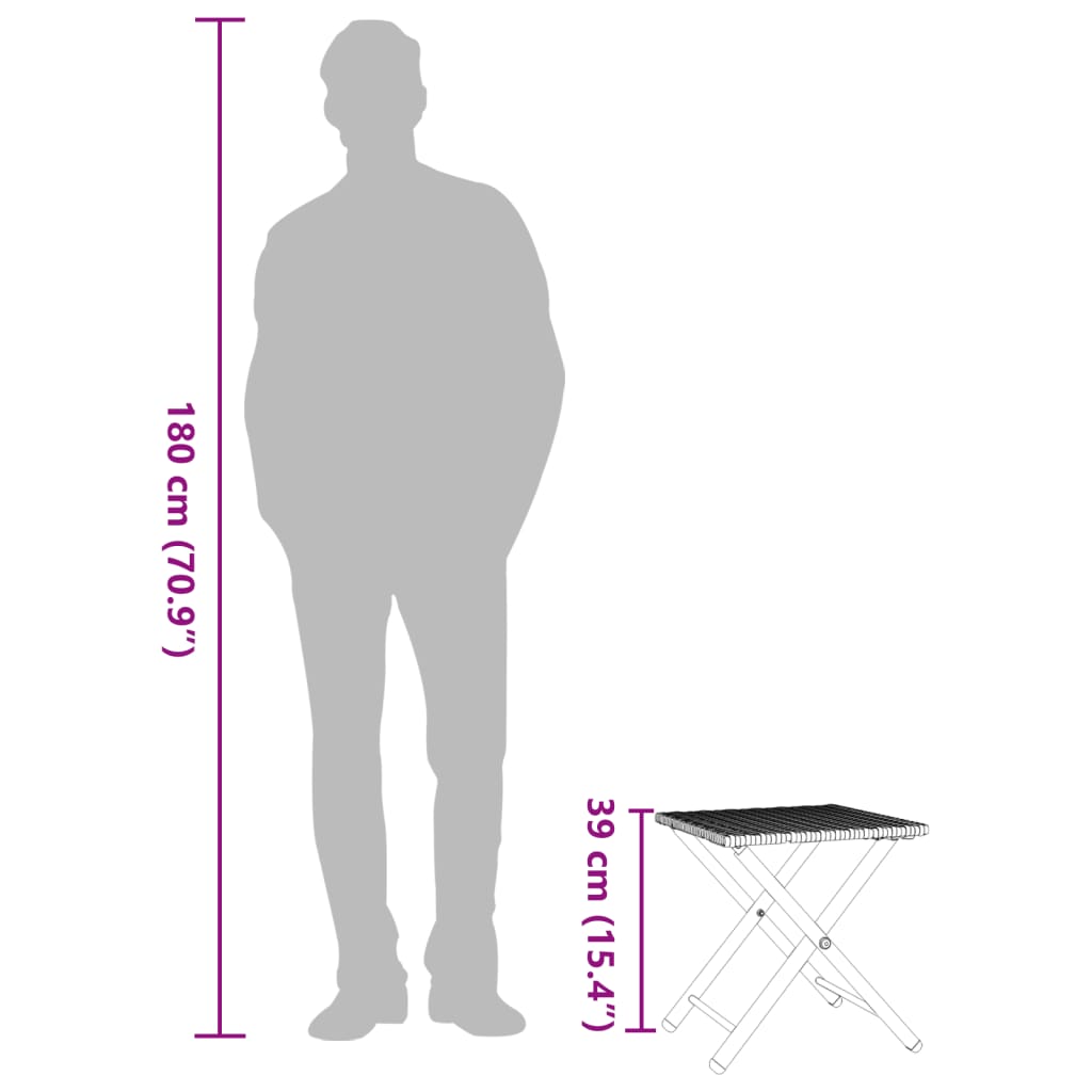 Zestaw stołowy do ogrodu 5 części polirattan - czarny, 1 - number 12.