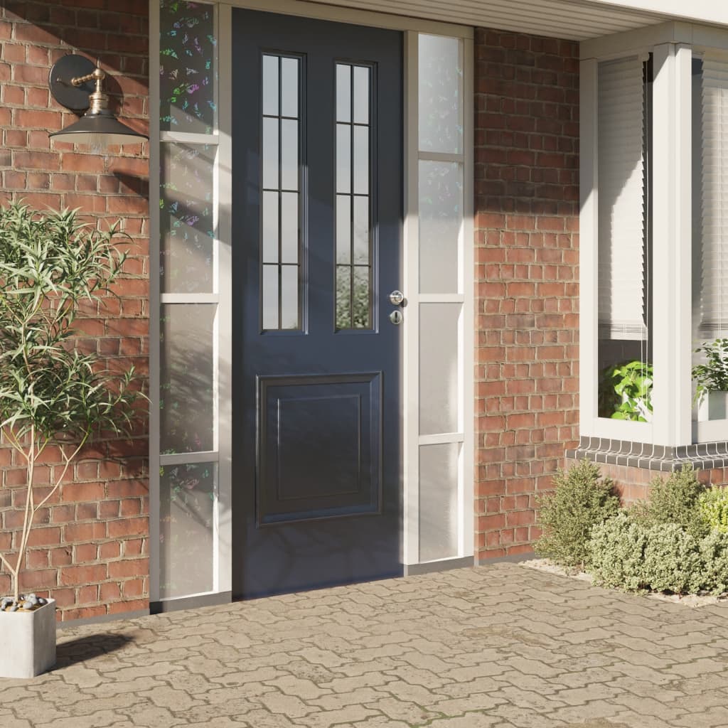 Window film pvc 3d rainbow pattern frosted - 45 x 500 cm, 1 - number 1.