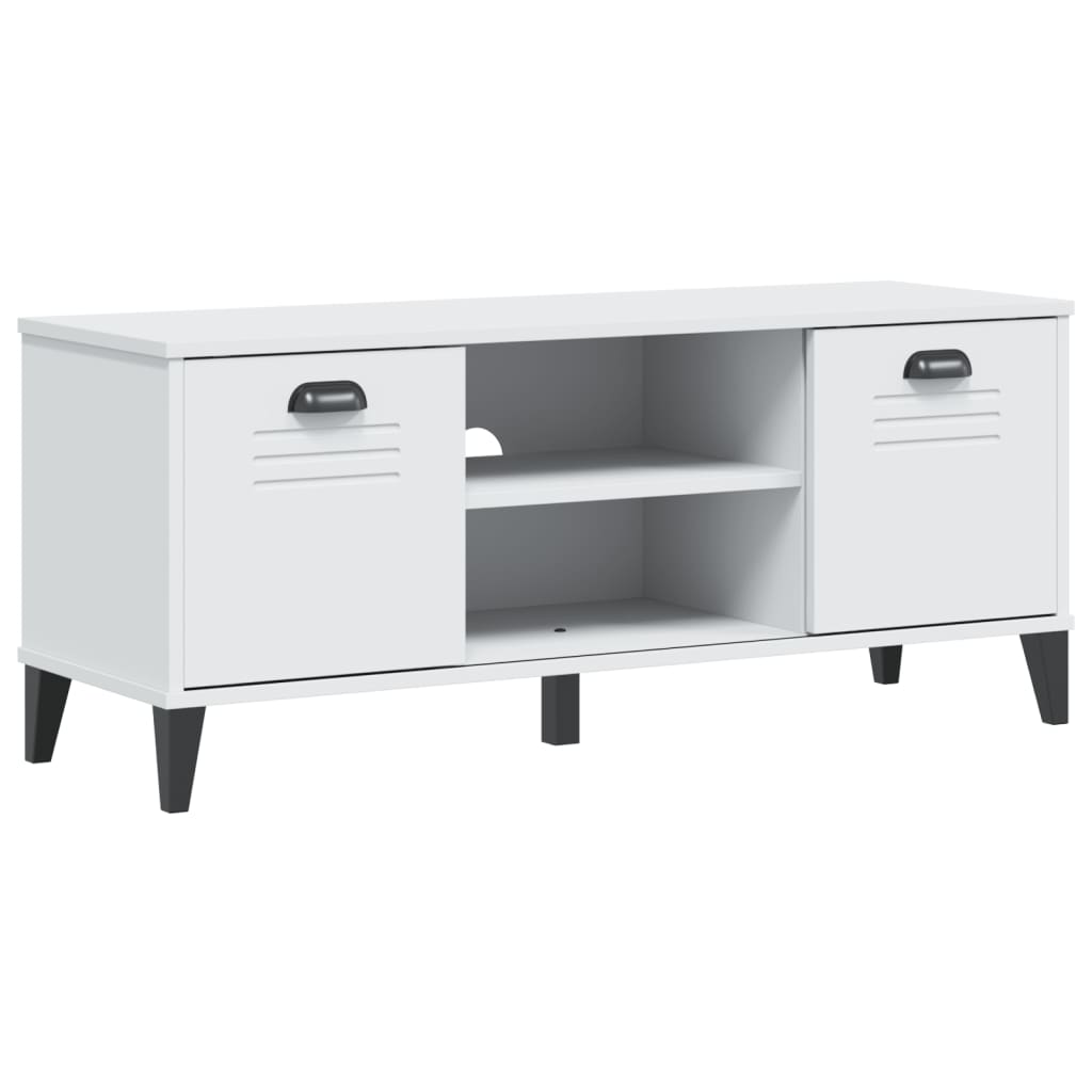 Klupa za cipele viken 106x35x45 cm izgrađeno drvo - bijelo, 1, x, x - number 2.