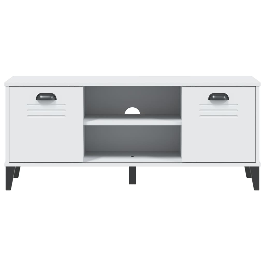 Klupa za cipele viken 106x35x45 cm izgrađeno drvo - bijelo, 1, x, x - number 5.