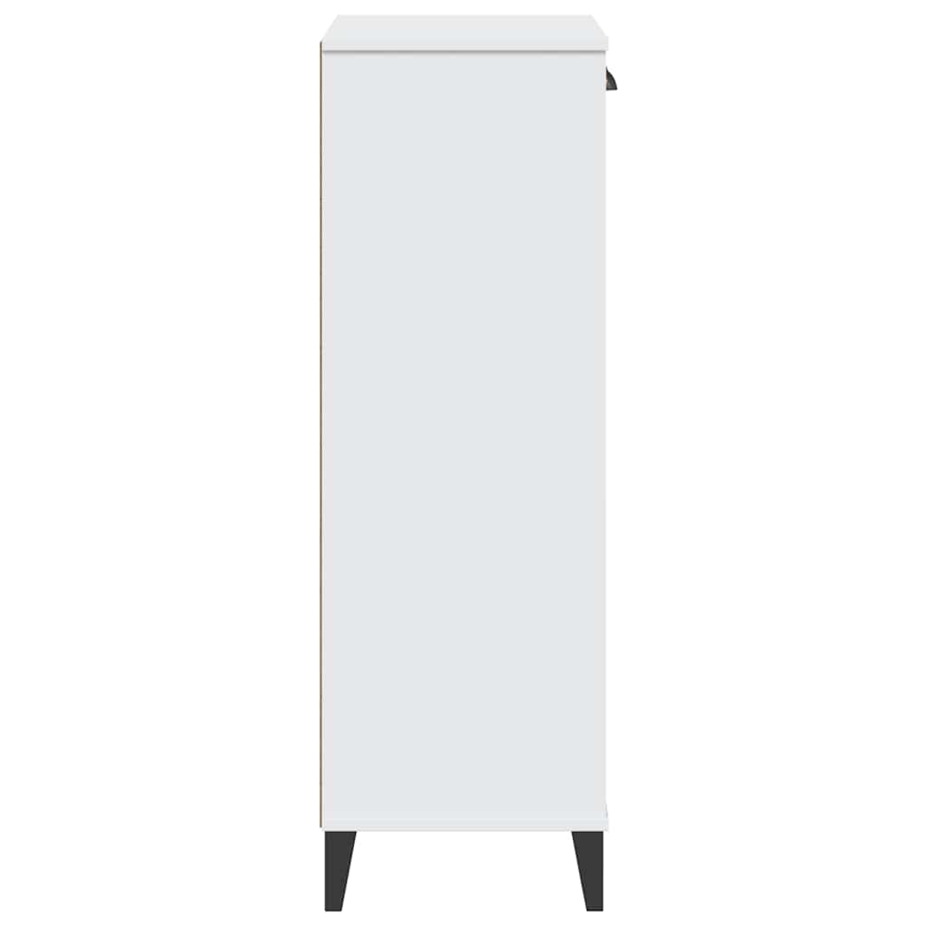 Ormarić za cipele viken izrađeno drvo - bijeli, 1 - number 7.