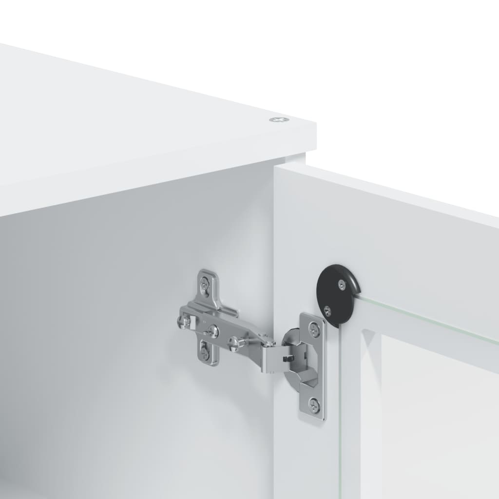 Top til skænk viken konstrueret træ hvid - number 9.