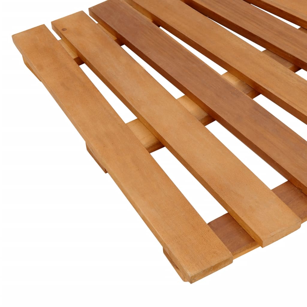 Leviers à bords 2 pcs. bois d'acacia massif - number 5.