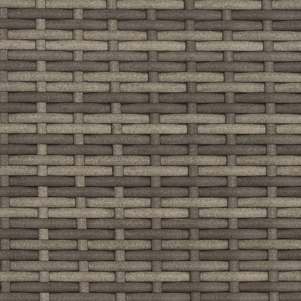 2-personers havesofa og skamler - grå, 1, med baldakin, ooo 6 - number 10.