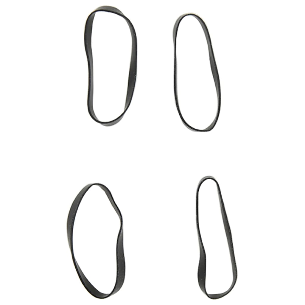 Manen elastieken voor paarden 400 st. siliconen zwart - number 5.