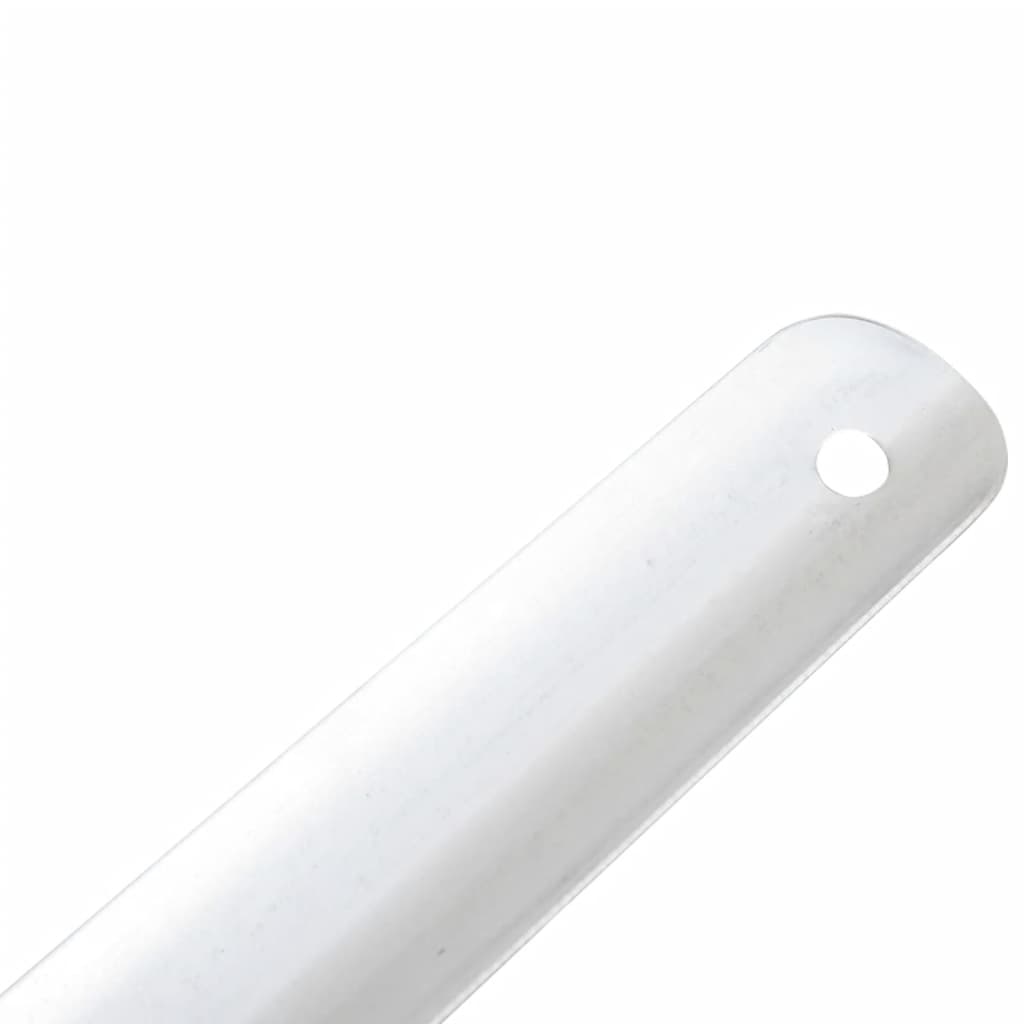 Svedskrabere til hest 3 stk. aluminium sølvfarvet - number 5.