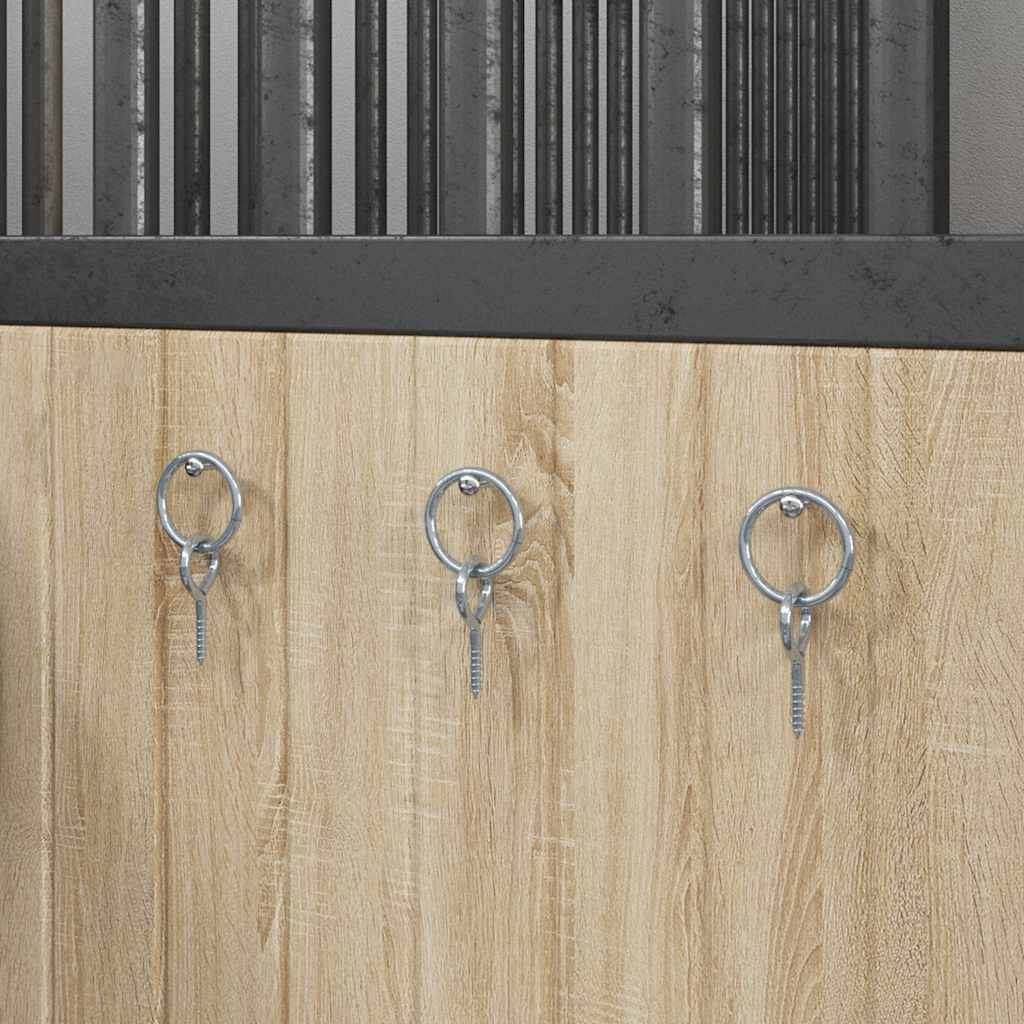 Opbindingsring med skruer 3 stk. stål sølvfarvet - number 3.