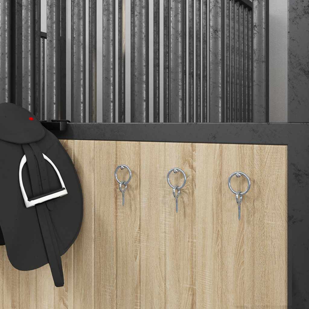 Opbindingsring med skruer 3 stk. stål sølvfarvet - number 4.