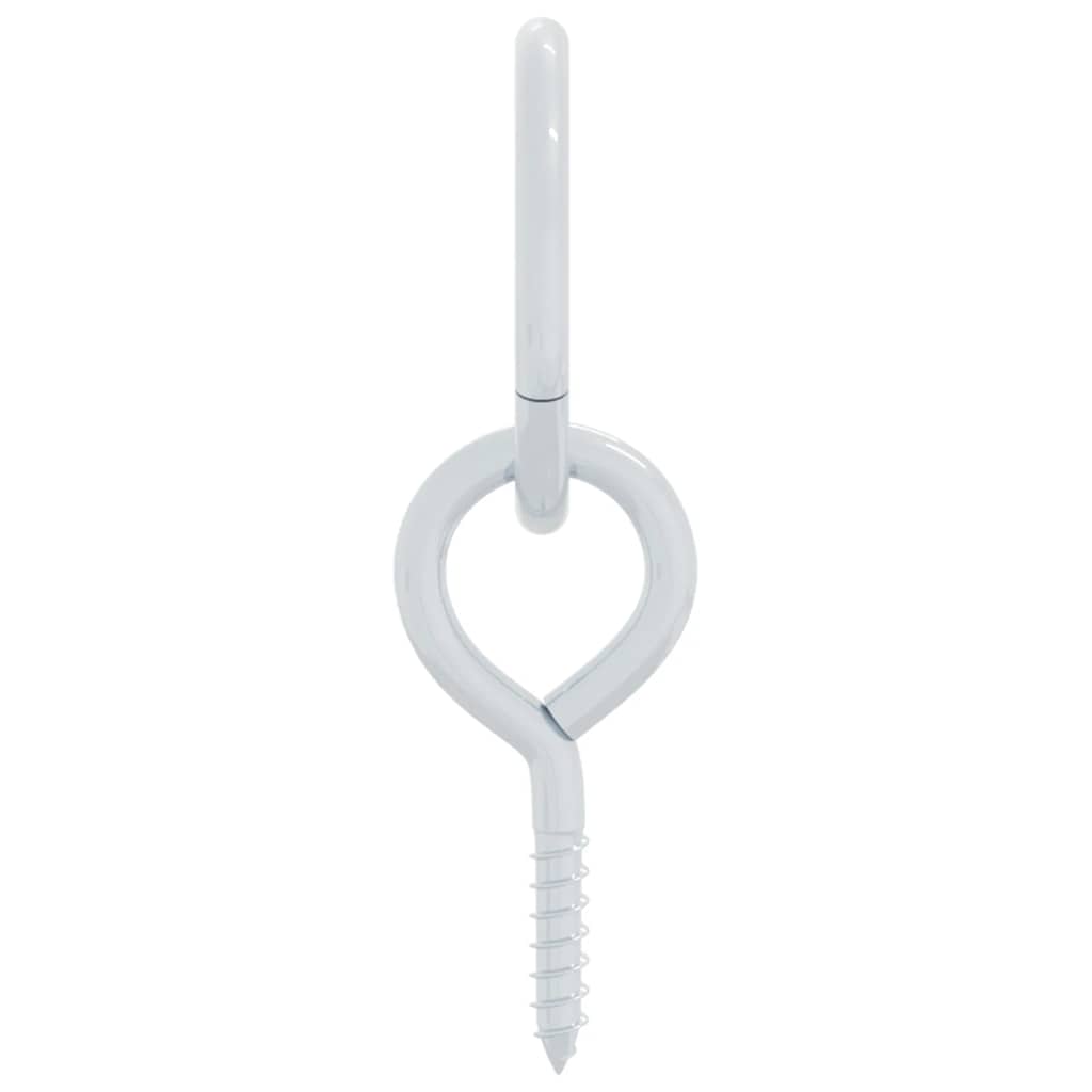 Opbindingsring med skruer 3 stk. stål sølvfarvet - number 7.