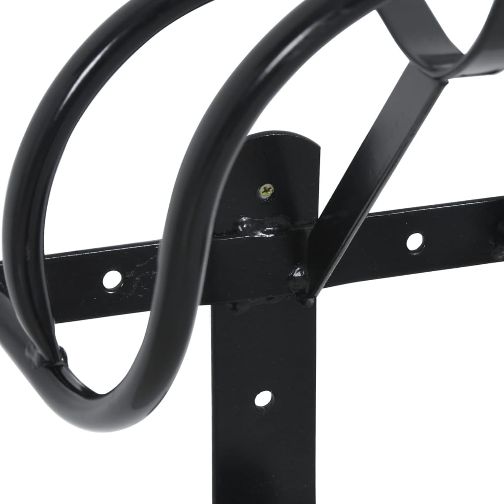 Zid -hung bridle držač iron black - 23 x 17 5 x 29 cm (l x w x h) - number 7.
