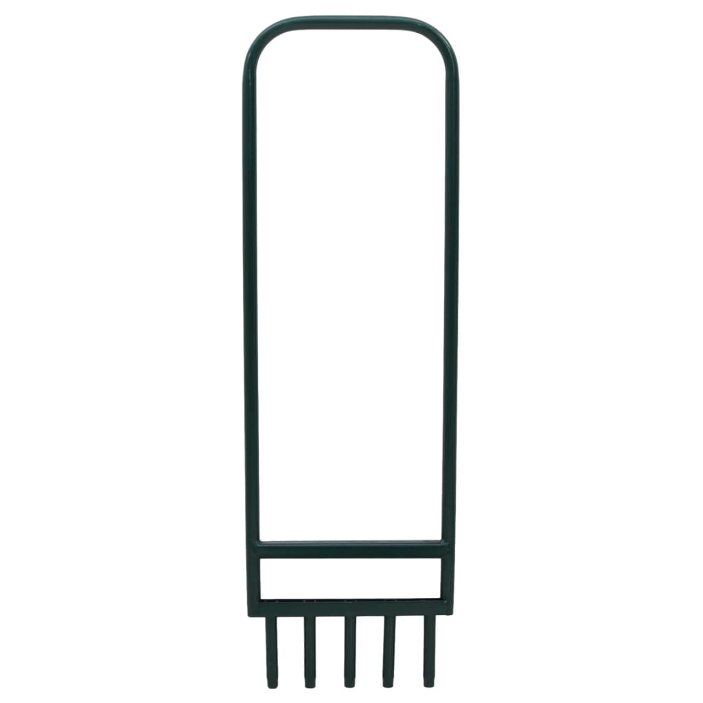 Travnjak sa 5 šupljih zuba u prahu s čeličnim zelenim - number 2.
