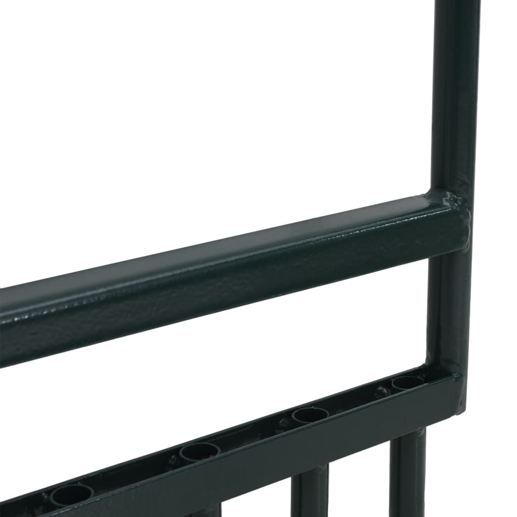 Travnjak sa 5 šupljih zuba u prahu s čeličnim zelenim - number 3.