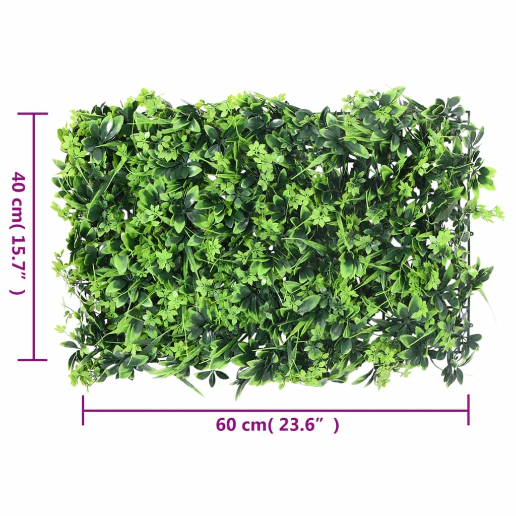 Artificial hedges pc. 40x60 cm green - 6 - number 8.
