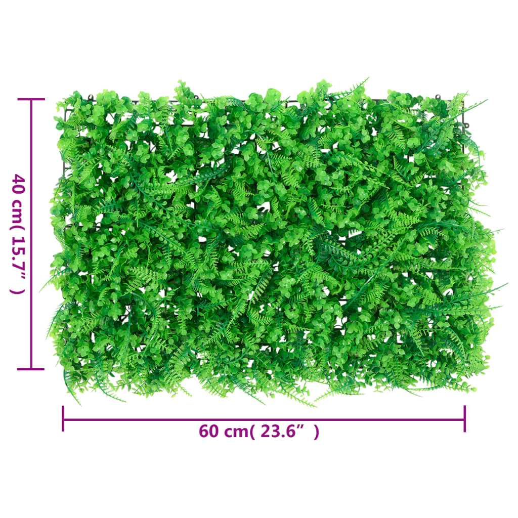 Artificial fern hedges pc. 40x60 cm green - 6 - number 8.